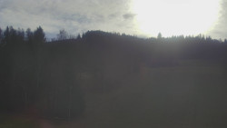 Dojezd hlavní sjezdovky