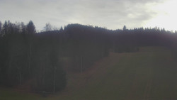 Dojezd hlavní sjezdovky