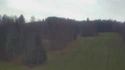 Dojezd hlavní sjezdovky