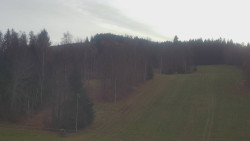 Dojezd hlavní sjezdovky