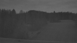 Dojezd hlavní sjezdovky