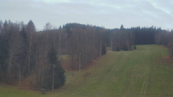 Dojezd hlavní sjezdovky