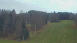 Dojezd hlavní sjezdovky