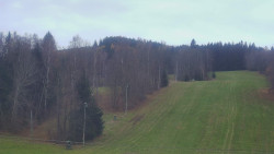 Dojezd hlavní sjezdovky