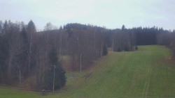 Dojezd hlavní sjezdovky