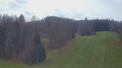 Dojezd hlavní sjezdovky