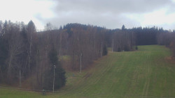 Dojezd hlavní sjezdovky