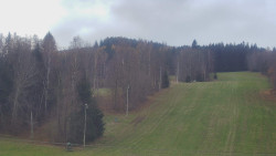 Dojezd hlavní sjezdovky