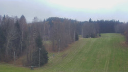 Dojezd hlavní sjezdovky