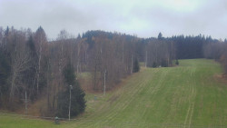 Dojezd hlavní sjezdovky