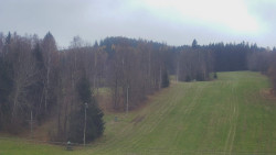 Dojezd hlavní sjezdovky