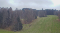 Dojezd hlavní sjezdovky