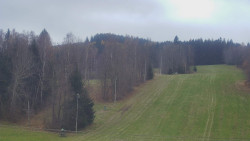 Dojezd hlavní sjezdovky