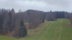 Dojezd hlavní sjezdovky