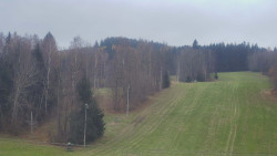 Dojezd hlavní sjezdovky