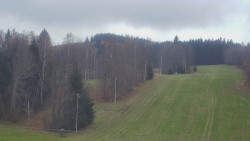 Dojezd hlavní sjezdovky