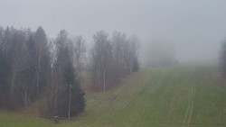 Dojezd hlavní sjezdovky