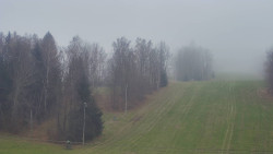 Dojezd hlavní sjezdovky