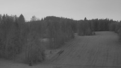 Dojezd hlavní sjezdovky