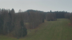 Dojezd hlavní sjezdovky