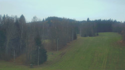 Dojezd hlavní sjezdovky