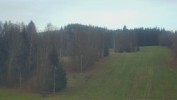 Dojezd hlavní sjezdovky