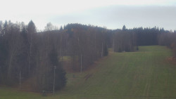 Dojezd hlavní sjezdovky