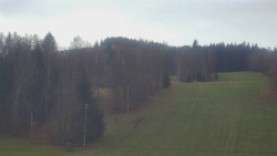 Dojezd hlavní sjezdovky