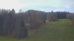 Dojezd hlavní sjezdovky