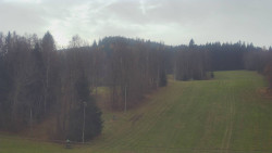 Dojezd hlavní sjezdovky