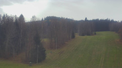 Dojezd hlavní sjezdovky