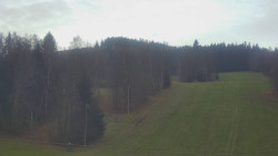 Dojezd hlavní sjezdovky