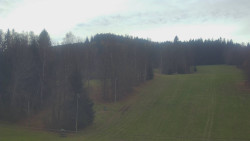 Dojezd hlavní sjezdovky