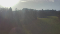 Dojezd hlavní sjezdovky