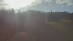 Dojezd hlavní sjezdovky