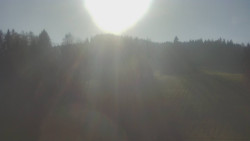 Dojezd hlavní sjezdovky