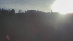 Dojezd hlavní sjezdovky