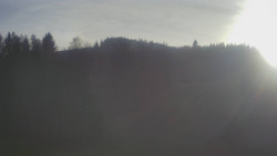 Dojezd hlavní sjezdovky