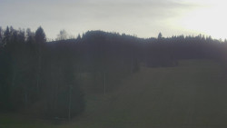 Dojezd hlavní sjezdovky