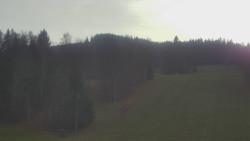 Dojezd hlavní sjezdovky