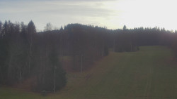 Dojezd hlavní sjezdovky