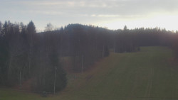 Dojezd hlavní sjezdovky