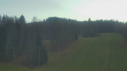 Dojezd hlavní sjezdovky