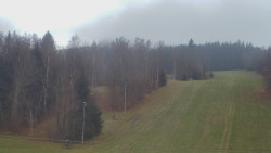 Dojezd hlavní sjezdovky