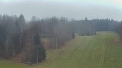 Dojezd hlavní sjezdovky