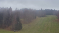 Dojezd hlavní sjezdovky