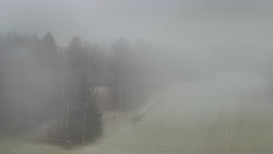 Dojezd hlavní sjezdovky