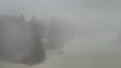 Dojezd hlavní sjezdovky