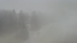 Dojezd hlavní sjezdovky