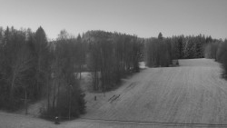 Dojezd hlavní sjezdovky